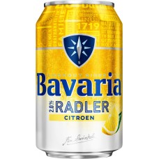 Bavaria Radler Lemon Bier Blikjes Tray 24x33cl